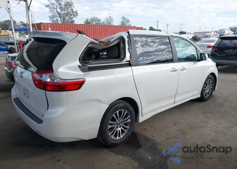2020 Toyota Sienna Xle from USA, damaged, VIN 5TDYZ3DC0LS034200